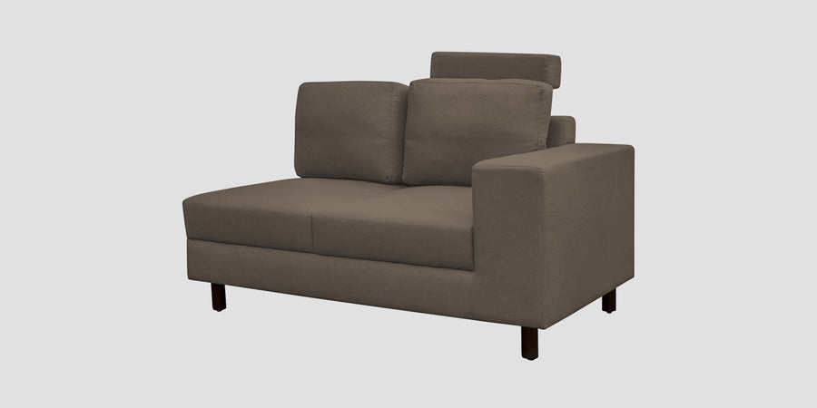 Betty Fabric 6 Seater Lhs Corner Sofa In Hazel Beige Colour - Febonic Living