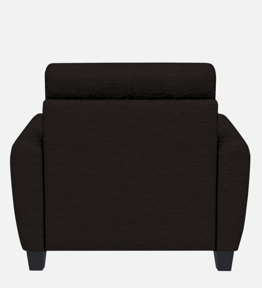 Bakadi Fabric 1 Seater Sofa In Cara Brown Colour - Febonic Living