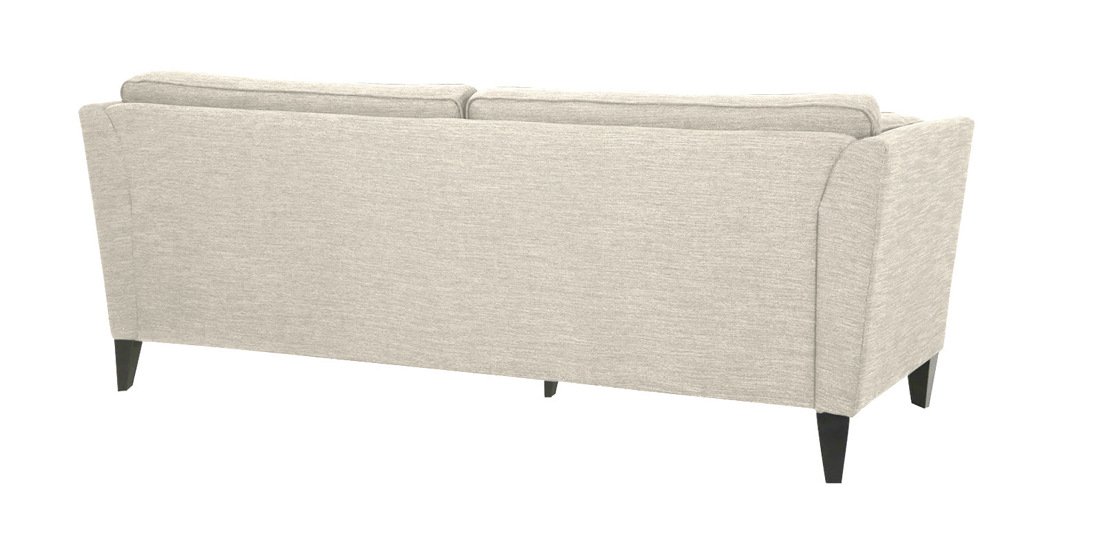 Nigar Fabric 3 Seater Sofa in Ivory Cream Colour