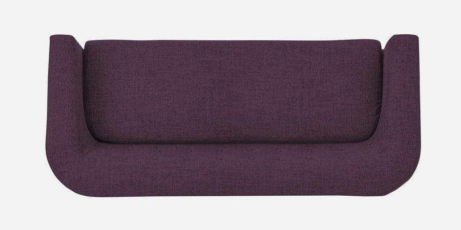 Casper Fabric 3 Seater Sofa In Greek Purple Colour - Febonic Living