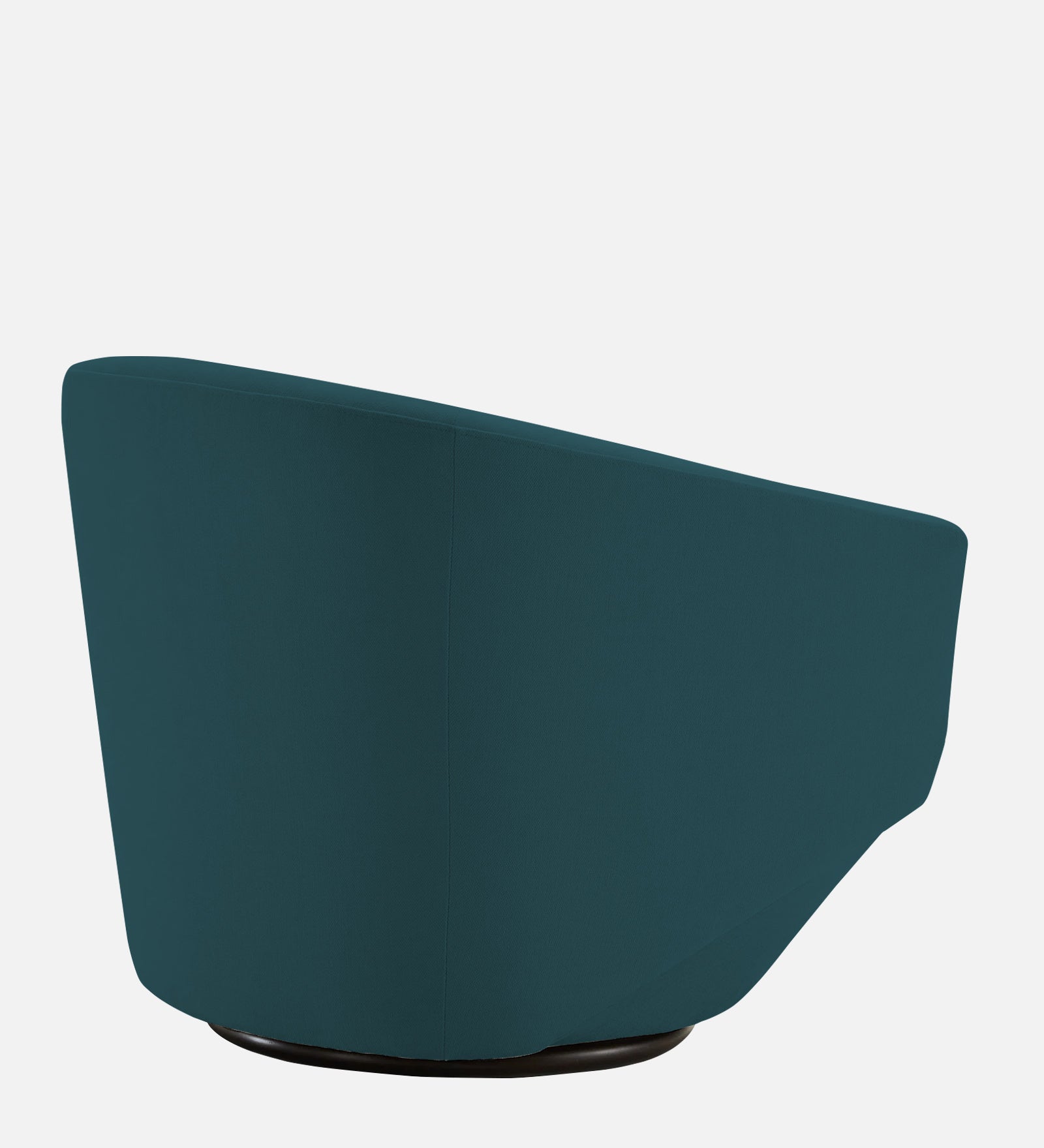 Haddie Velvet Swivel Chair in Arabian Green Colour