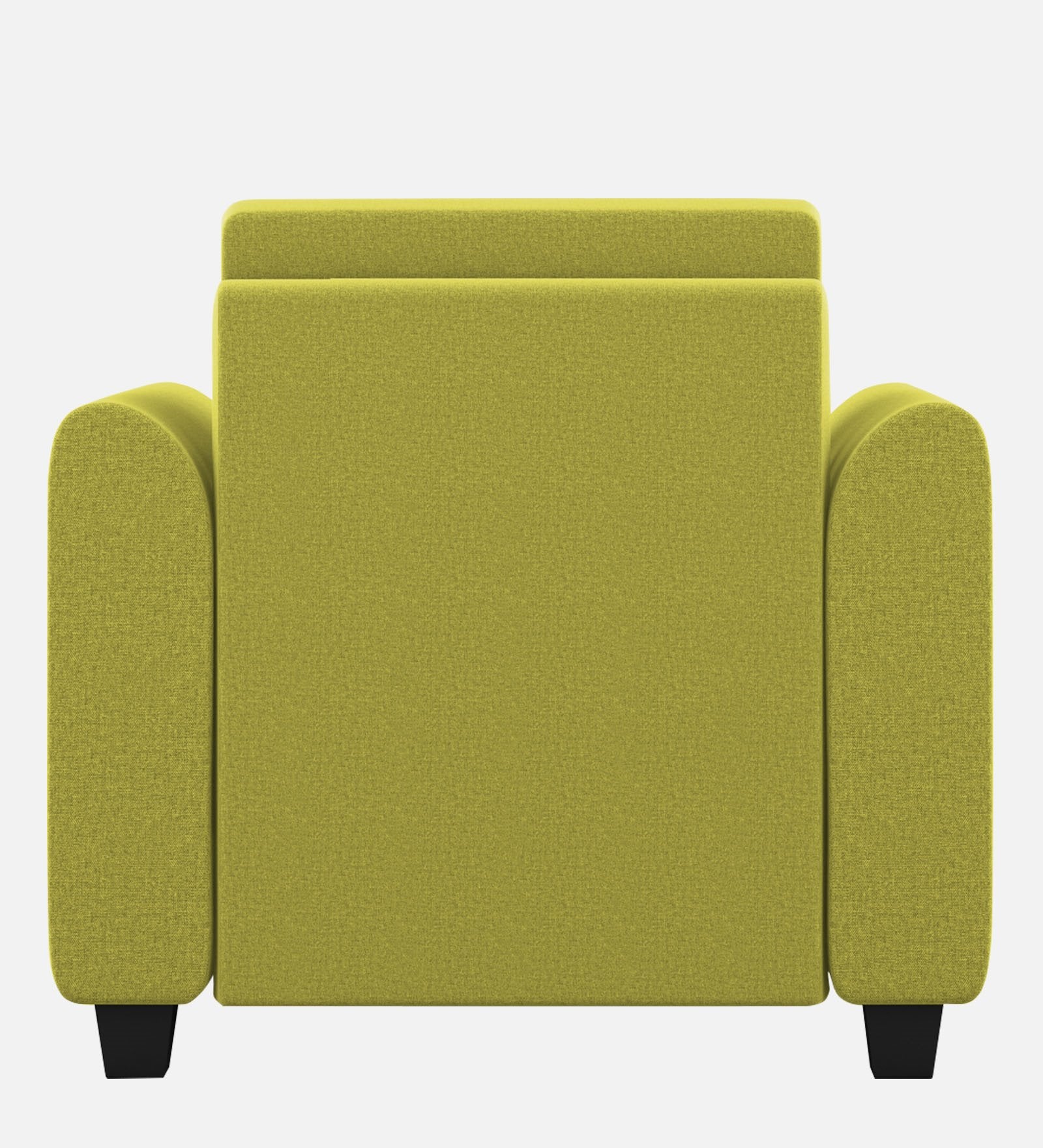 Cosmic Fabric 1 Seater Sofa in Parrot Green Colour