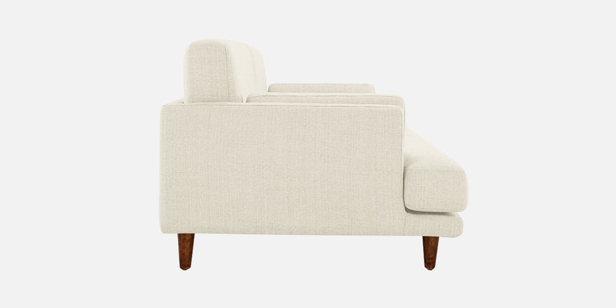 Ricky Fabric 3 Seater Sofa In Ivory Cream Colour - Febonic Living
