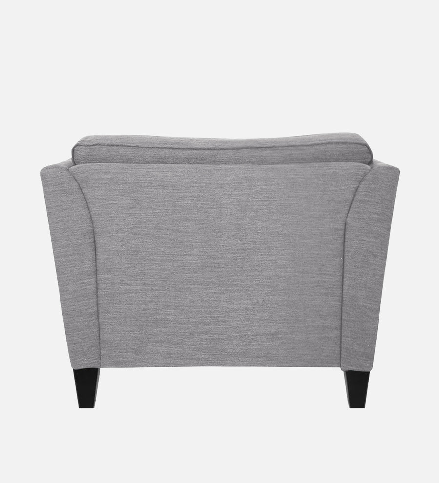 Nigar Fabric 1 Seater Sofa In Lit Grey Colour - Febonic Living