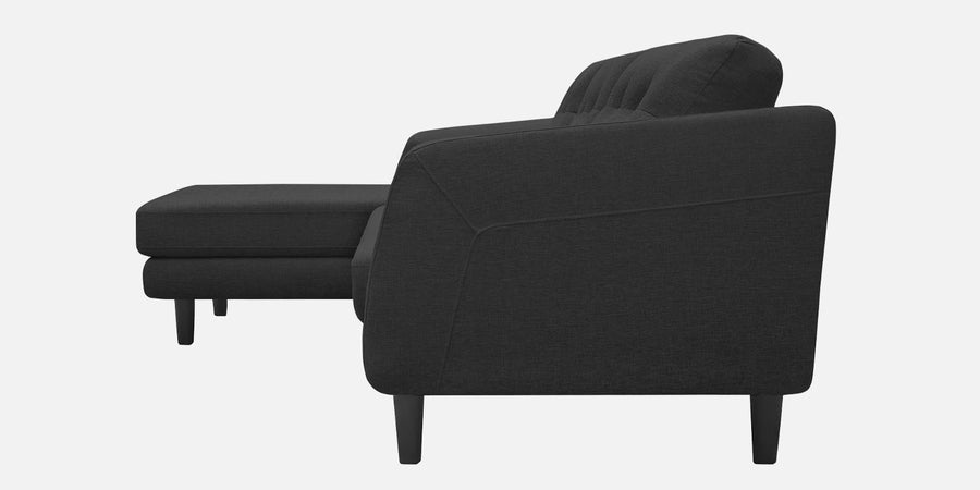 Natasha Velvet Rhs Sectional Sofa 3 Lounger In Hory Grey Colour - Febonic Living
