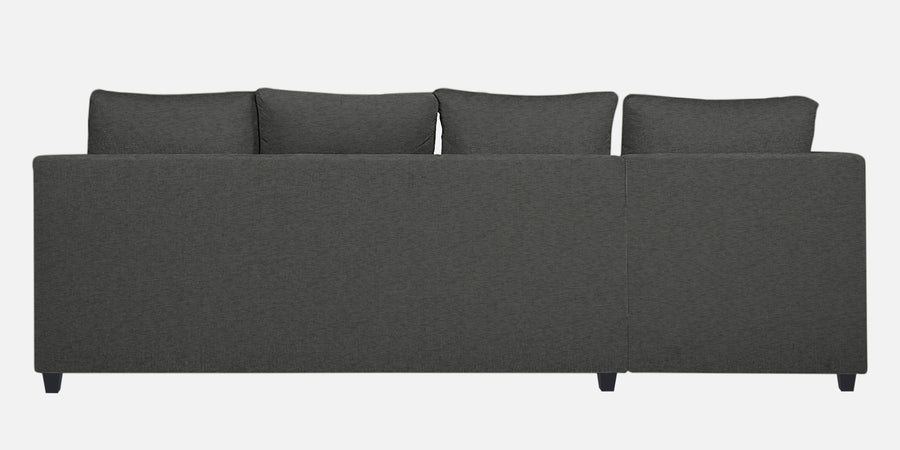Nebula Fabric Rhs Sectional Sofa 3 Lounger In Charcoal Grey Colour - Febonic Living