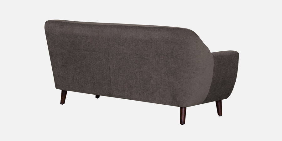 German Fabric 3 Seater Sofa In Caspa Brown Colour - Febonic Living