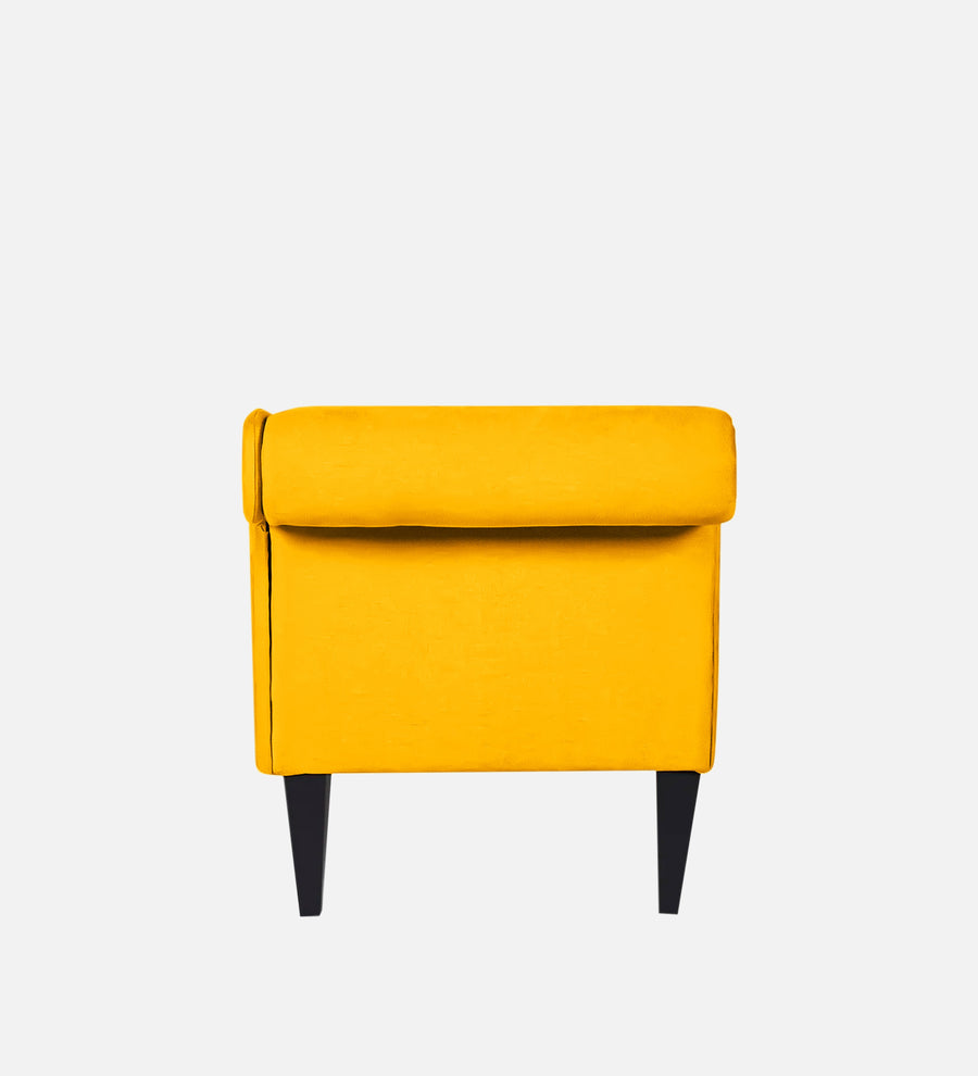 Adria Fabric Rhs Chaise Lounger In Bold Yellow Colour - Febonic Living