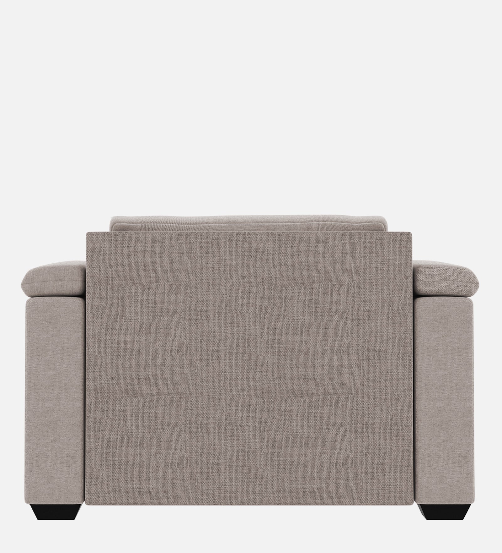 Andry Fabric 1 Seater Sofa in Storm Grey Colour