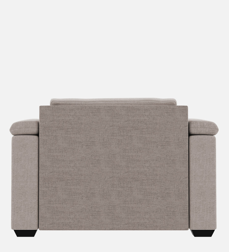 Andres Fabric 1 Seater Sofa In Storm Grey Colour - Febonic Living