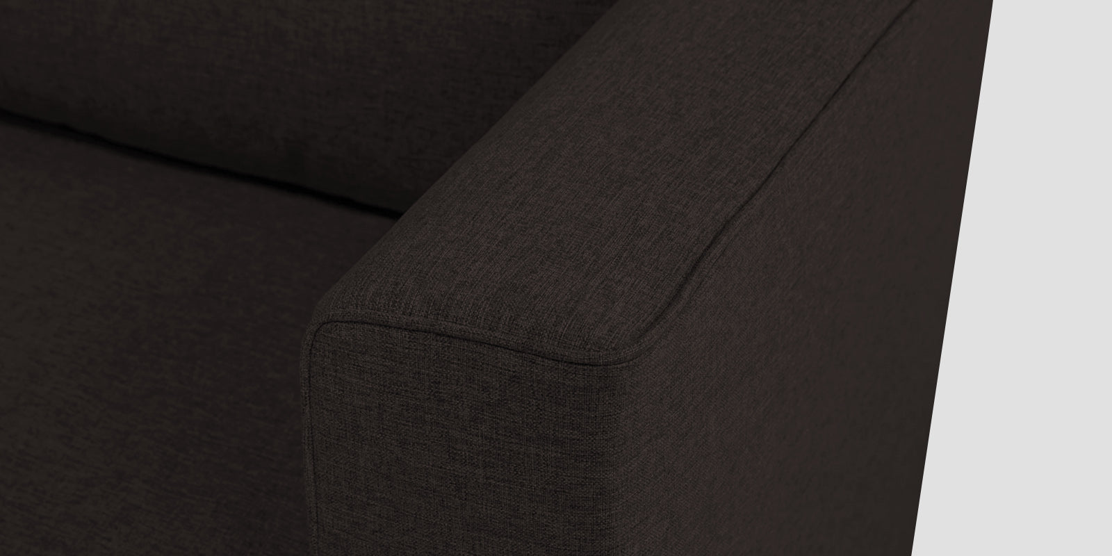 Kenia Fabric 2 Seater Foldable Sofa Cum Bed In Cara Brown Colour - Febonic Living