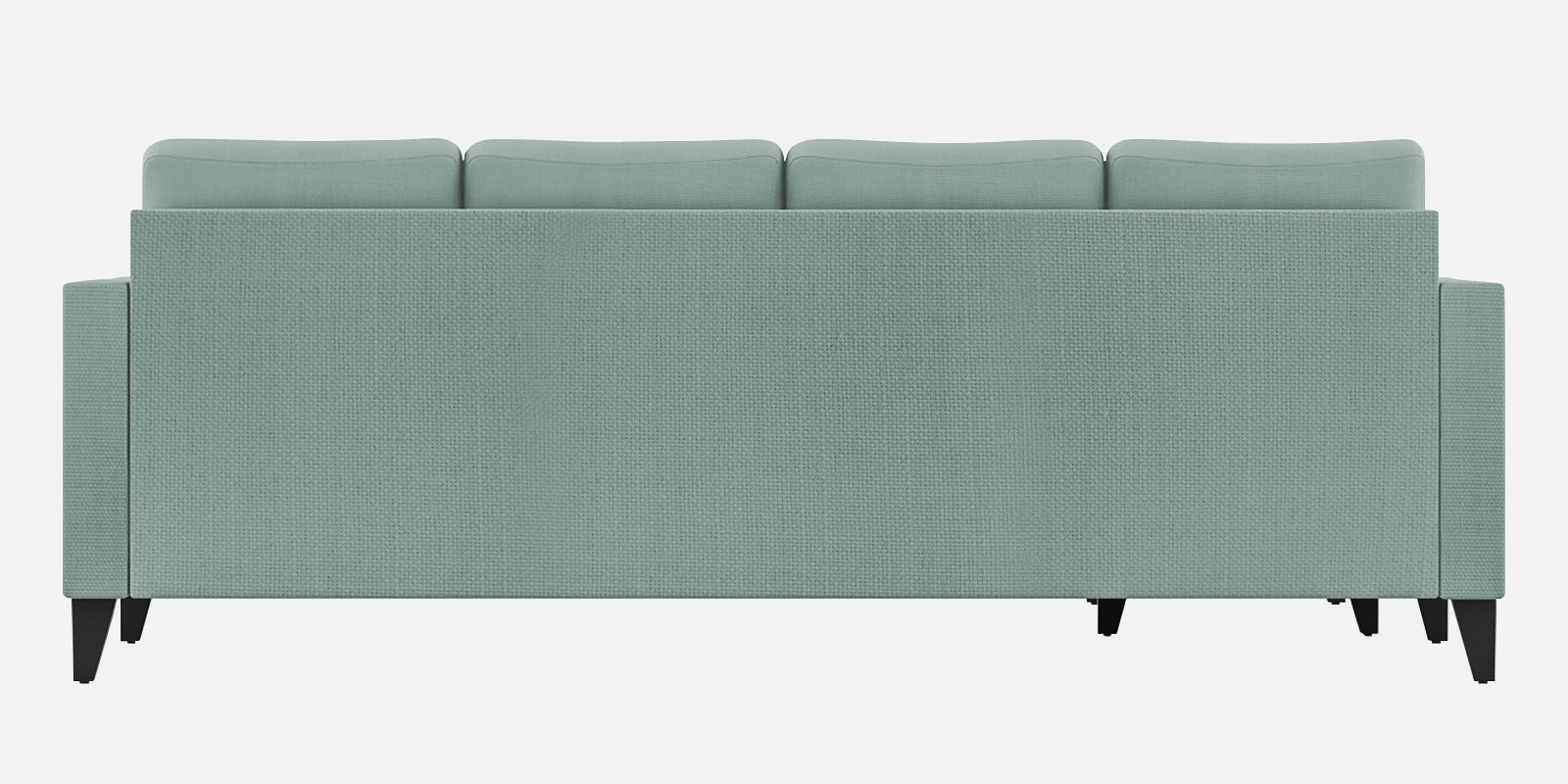 Nori Fabric RHS Sectional Sofa (3 + Lounger) In Suka Blue Colour