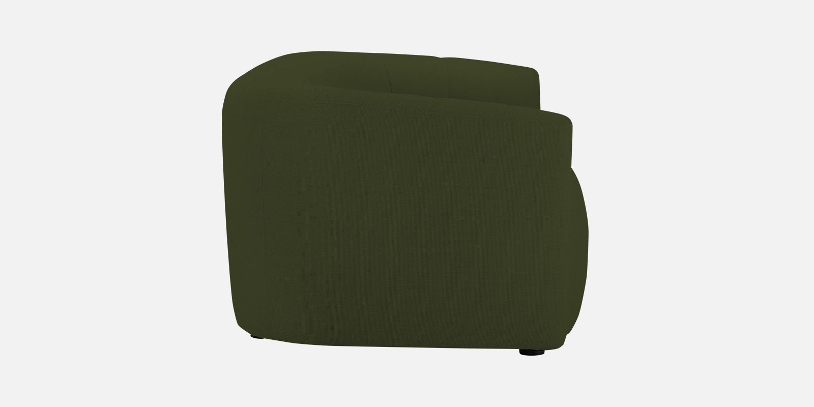 Mara Fabric 3 Seater Sofa In Olive Green Colour