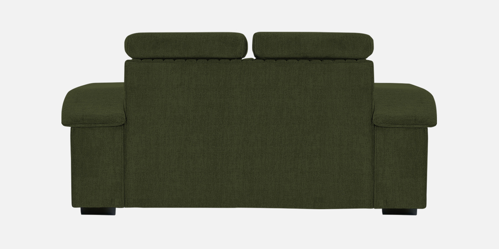 Draco Fabric 2 Seater Sofa In Olive Green Colour