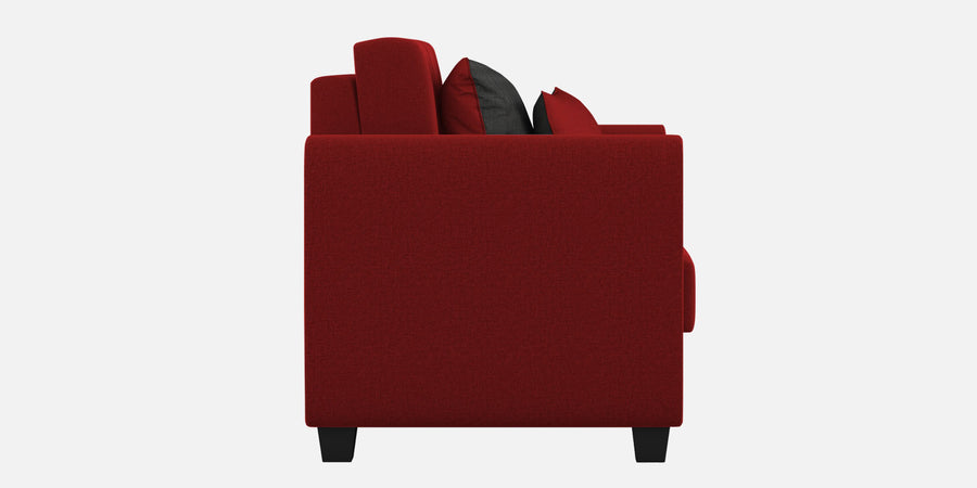 Cosmic Fabric 2 Seater Sofa In Blood Maroon Colour - Febonic Living
