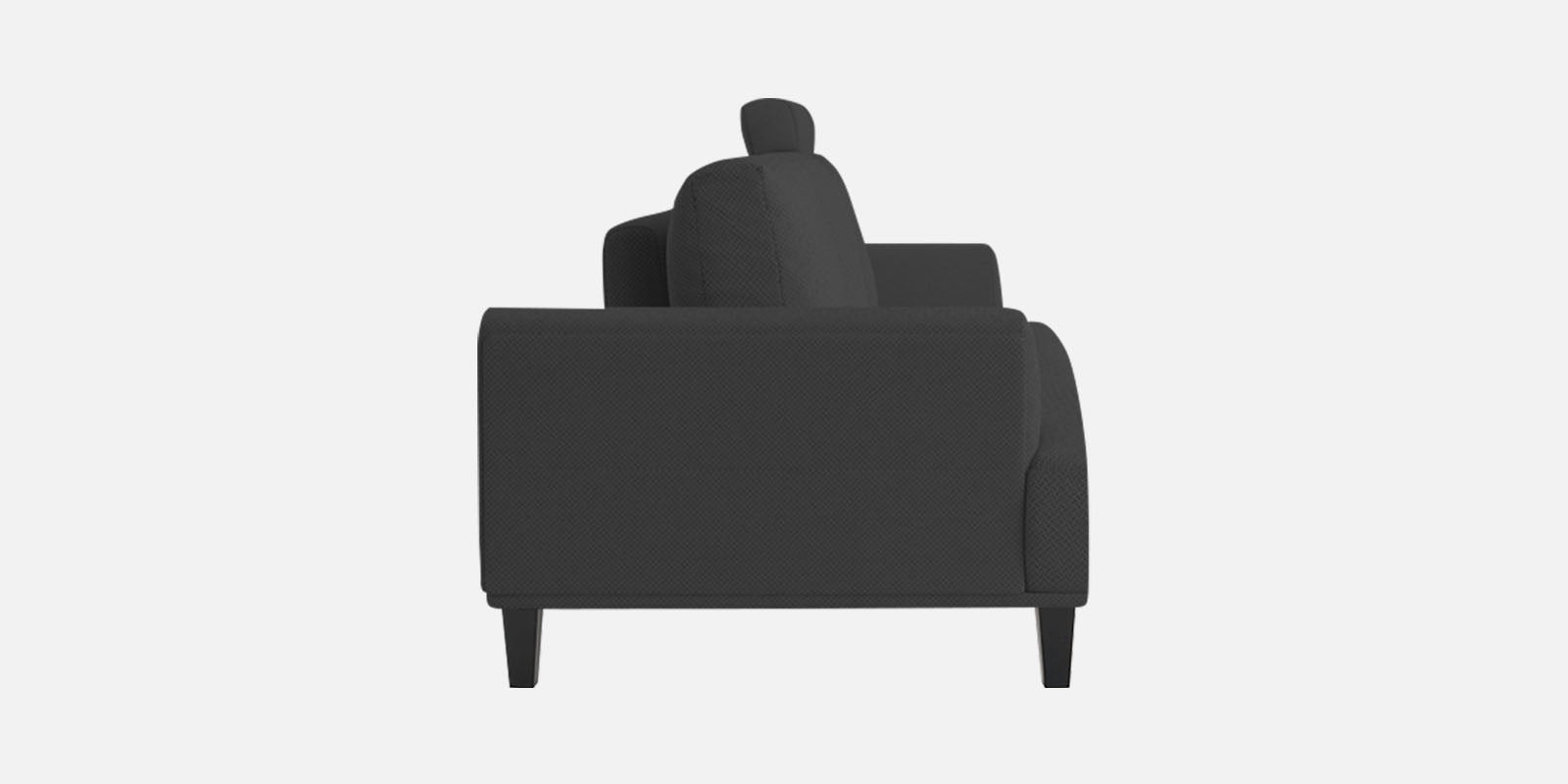 Como Fabric 3 Seater Sofa in Charcoal Grey Colour