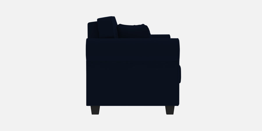 Numonk Velvet 2 Seater Sofa In Dark Blue Colour - Febonic Living