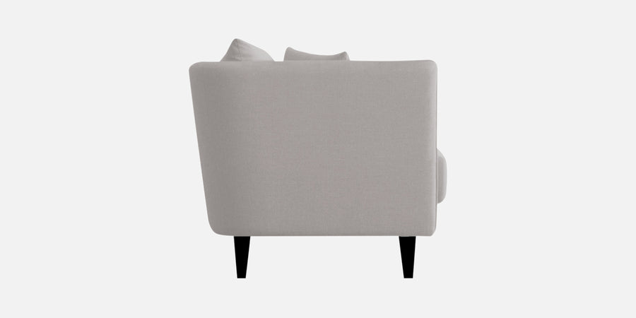 Norway Velvet 3 Seater Sofa In Concrete Grey Colour - Febonic Living