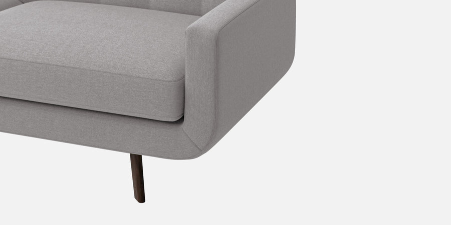 Marsela Fabric 2 Seater Sofa In Silver Grey Colour - Febonic Living