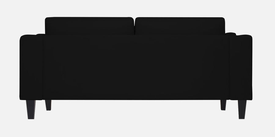 Jasper Velvet 2 Seater Sofa In Adam Black Colour - Febonic Living