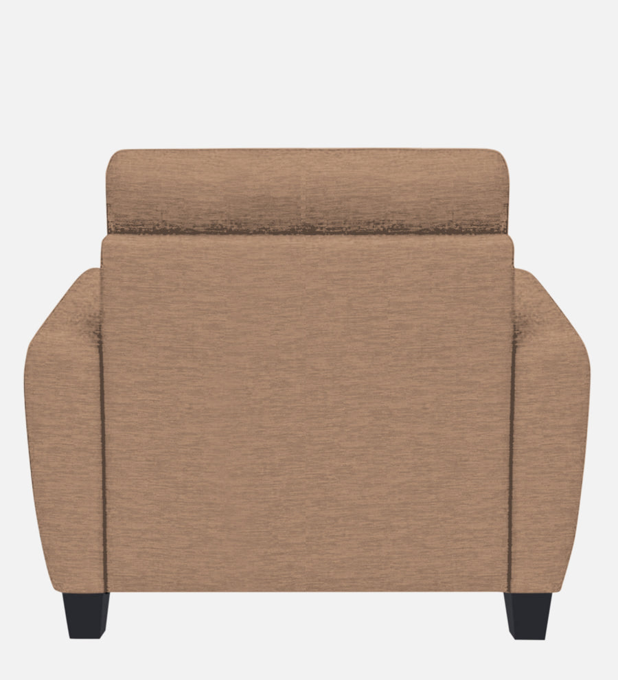 Bakadi Fabric 1 Seater Sofa In Cosmic Beige Colour - Febonic Living