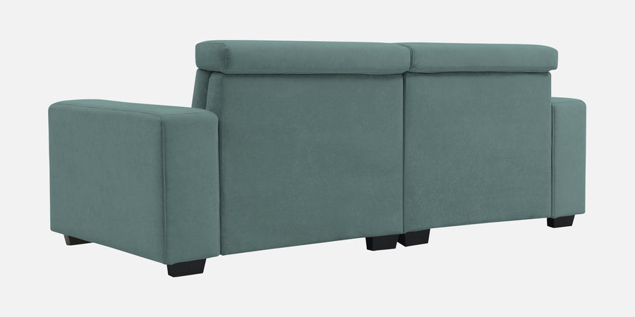 Hiro Fabric 2 Seater Sofa In Pista Green Colour - Febonic Living