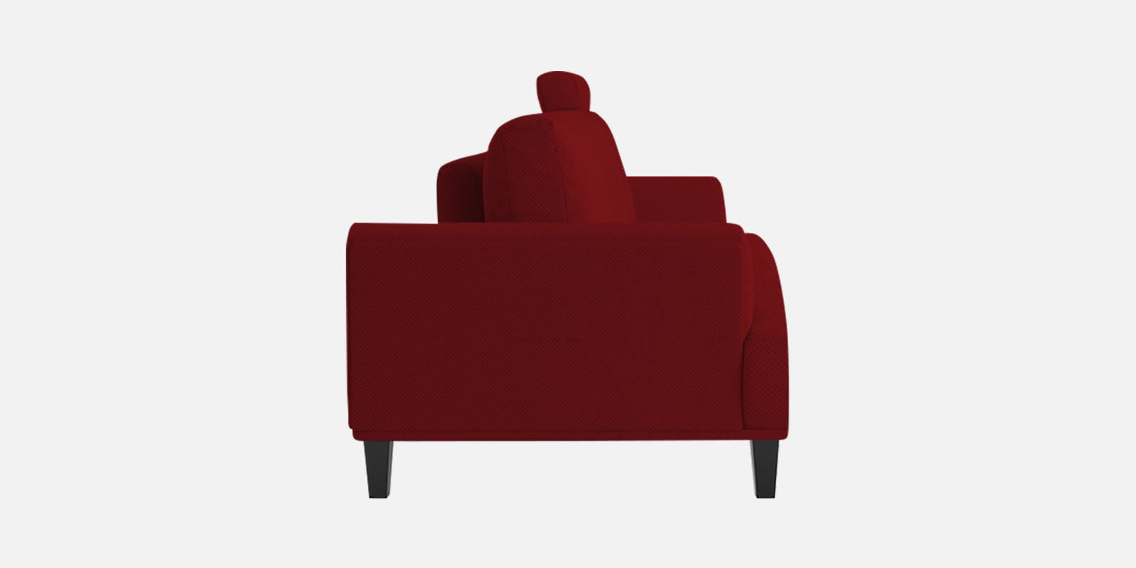 Como Fabric 3 Seater Sofa in Blood Maroon Colour