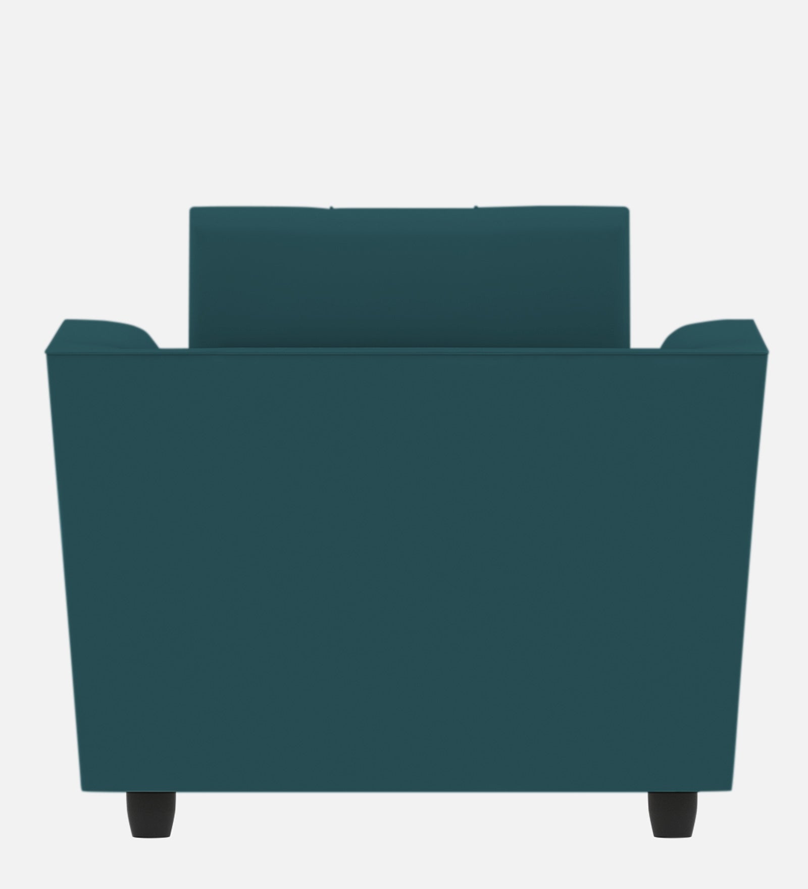 Nestin Velvet 1 Seater Sofa in Arabian Green Colour