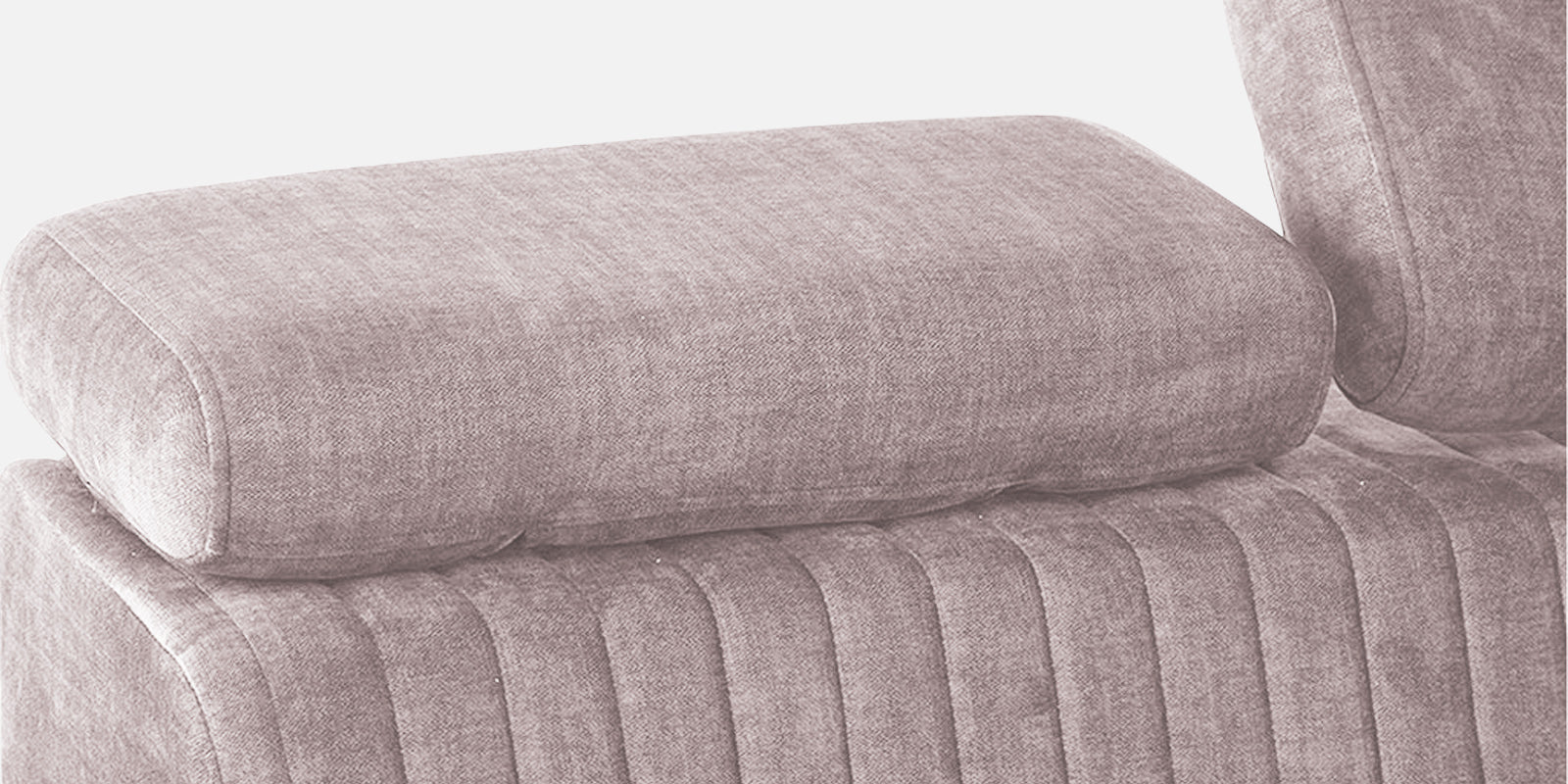 Draco Fabric Corner Sofa in Orchid Beige Colour