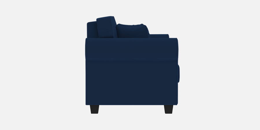 Numonk Velvet 2 Seater Sofa In Imperial Blue Colour - Febonic Living