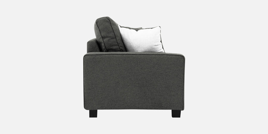 Ladybug Fabric 2 Seater Sofa In Charcoal Grey Colour - Febonic Living