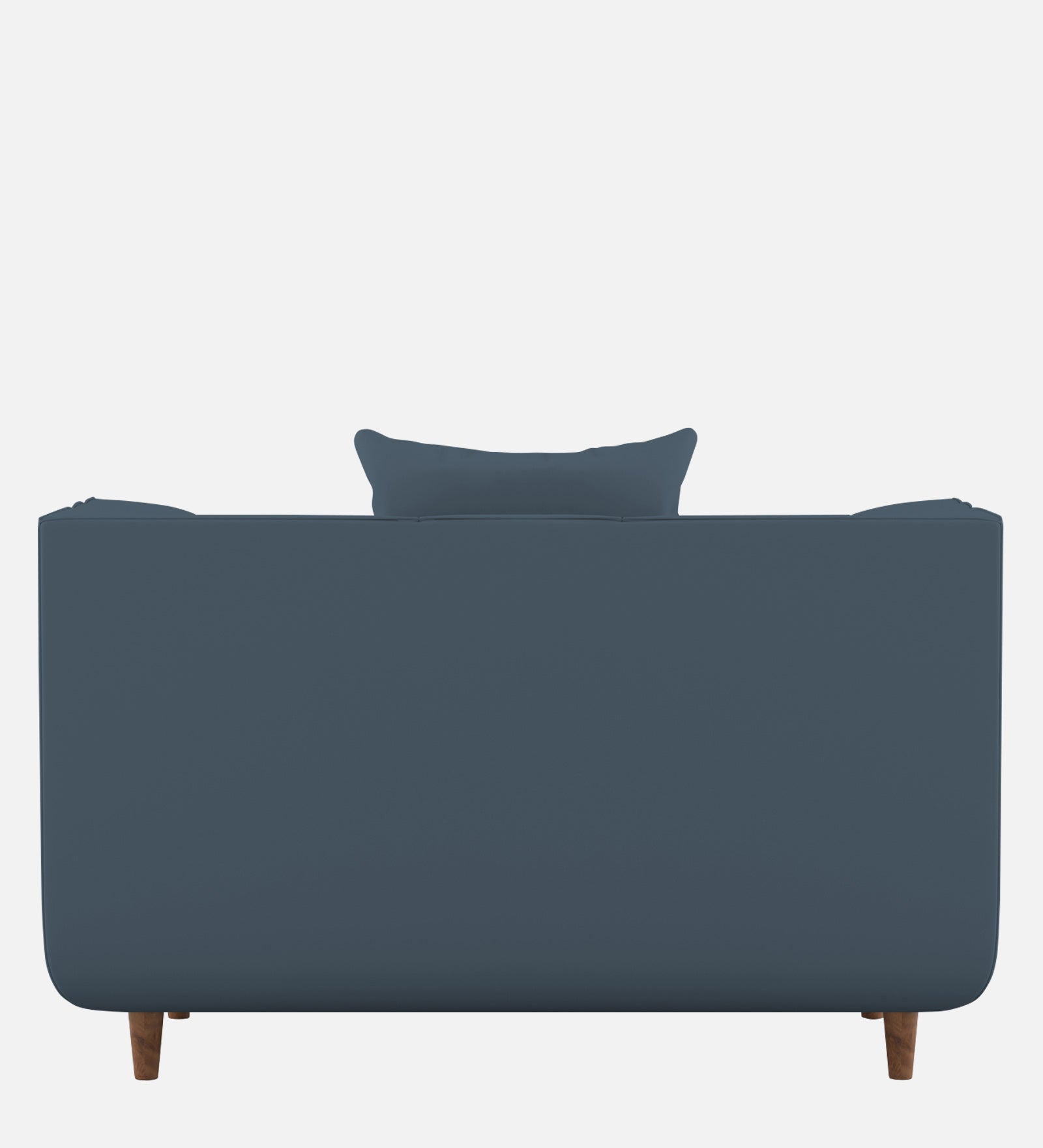 Sumo Velvet 1 Seater Sofa in Oxford Blue Colour