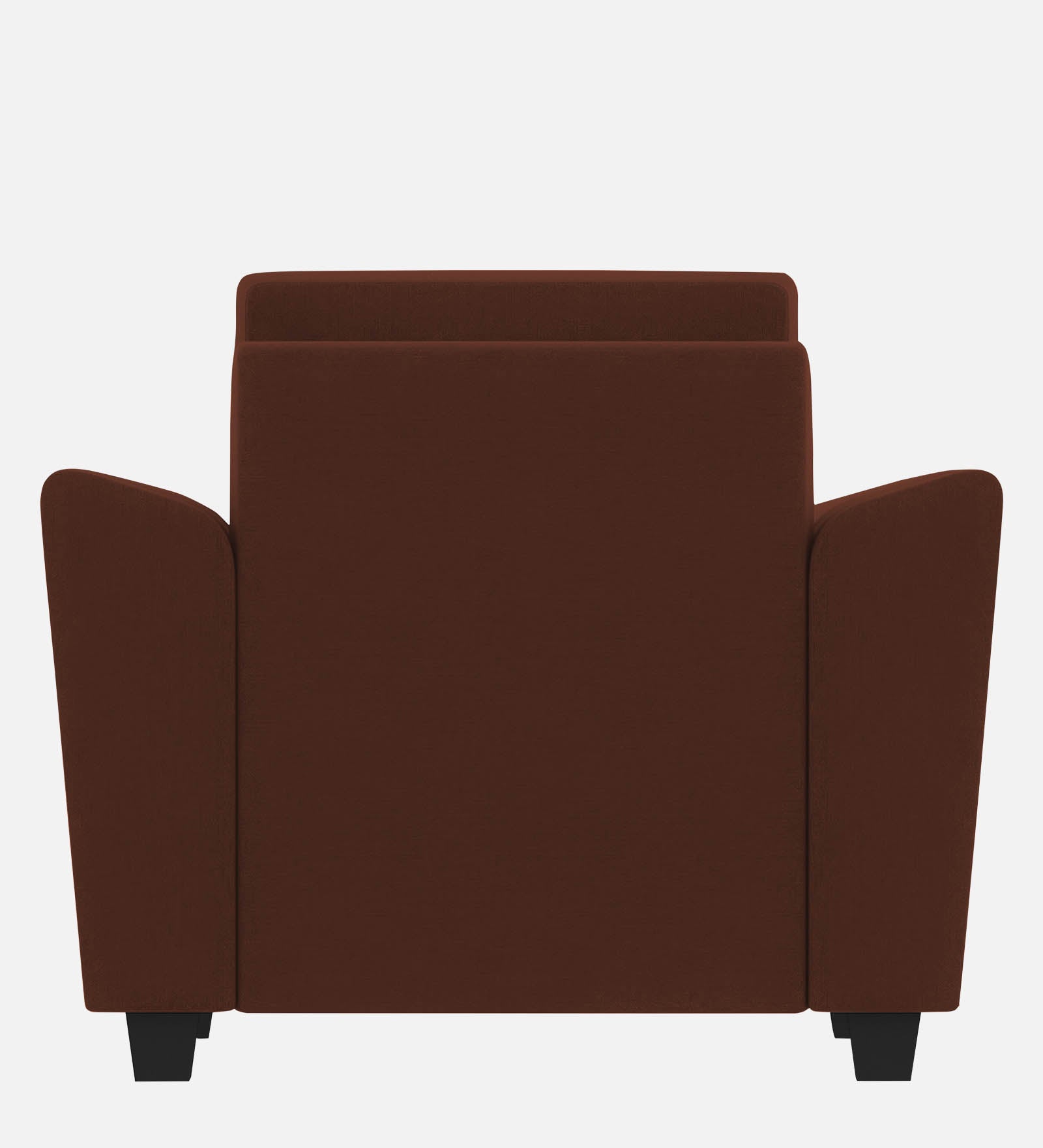 Daku Fabric 1 Seater Sofa in coffee brown Colour