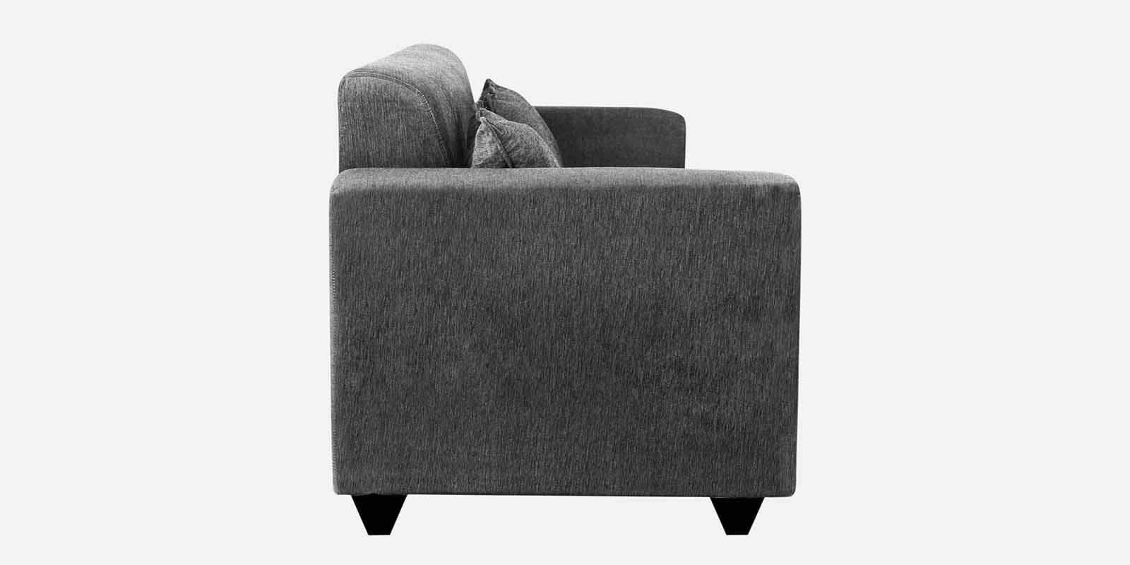 Nebula Fabric 3 Seater Sofa in Charcoal Grey Colour