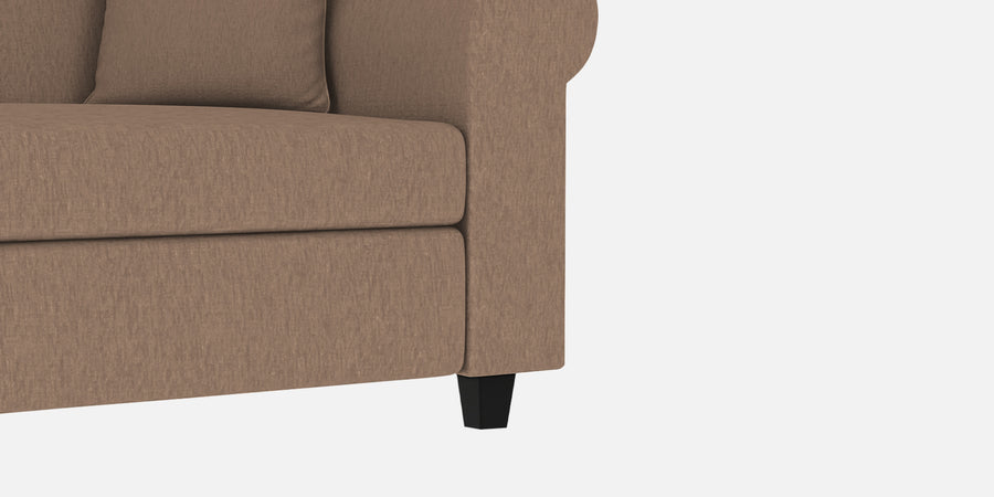Derado Fabric 2 Seater Sofa In Cookie Beige Colour - Febonic Living