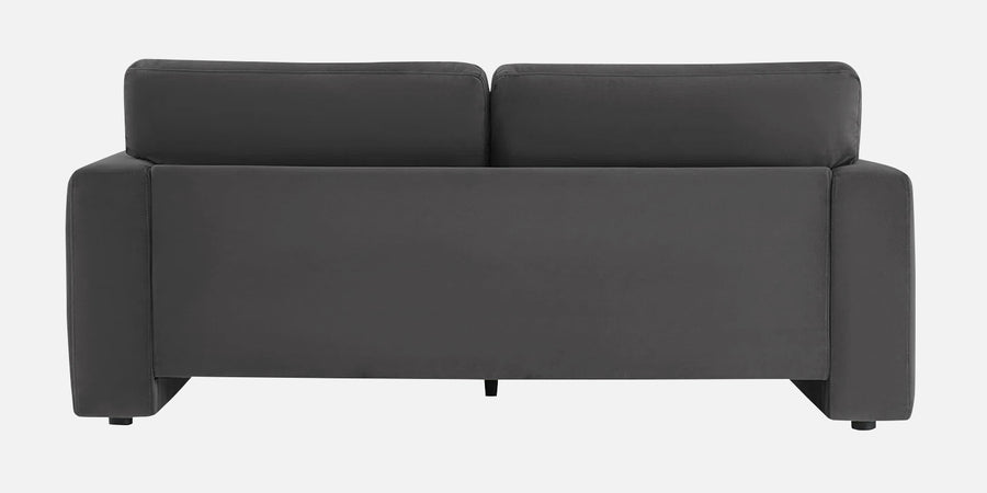 Kosta Velvet 2 Seater Sofa In Davy Grey Colour - Febonic Living