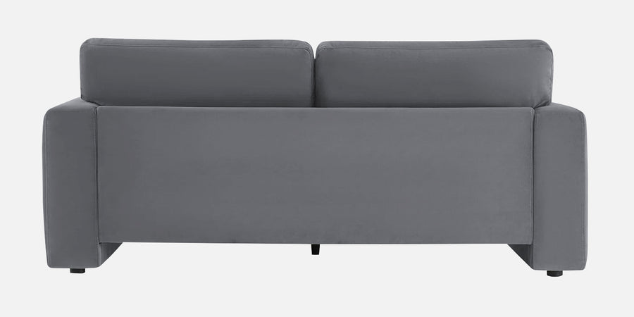 Kosta Velvet 2 Seater Sofa In Pubble Grey Colour - Febonic Living