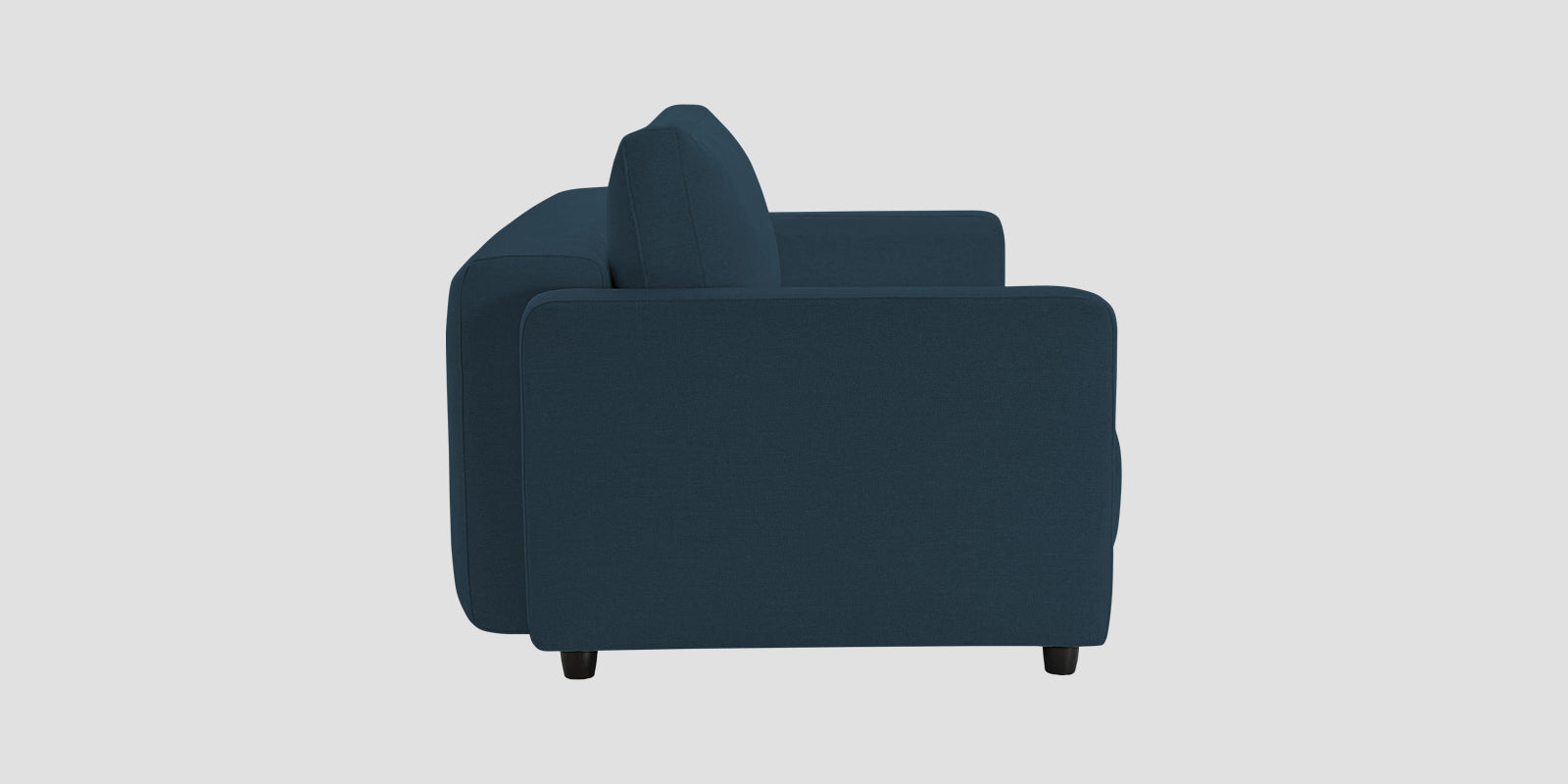 Leora Fabric 3 Seater Convertible Sofa Cum Bed In Cool Blue Colour - Febonic Living