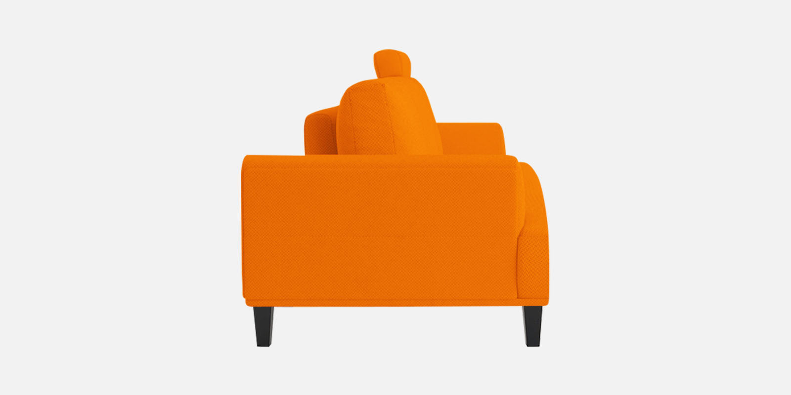 Como Fabric 3 Seater Sofa in Vivid Orange Colour