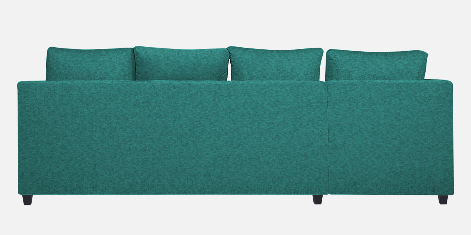 Nebula Fabric RHS Sectional Sofa (3+Lounger) in Sea Green Colour