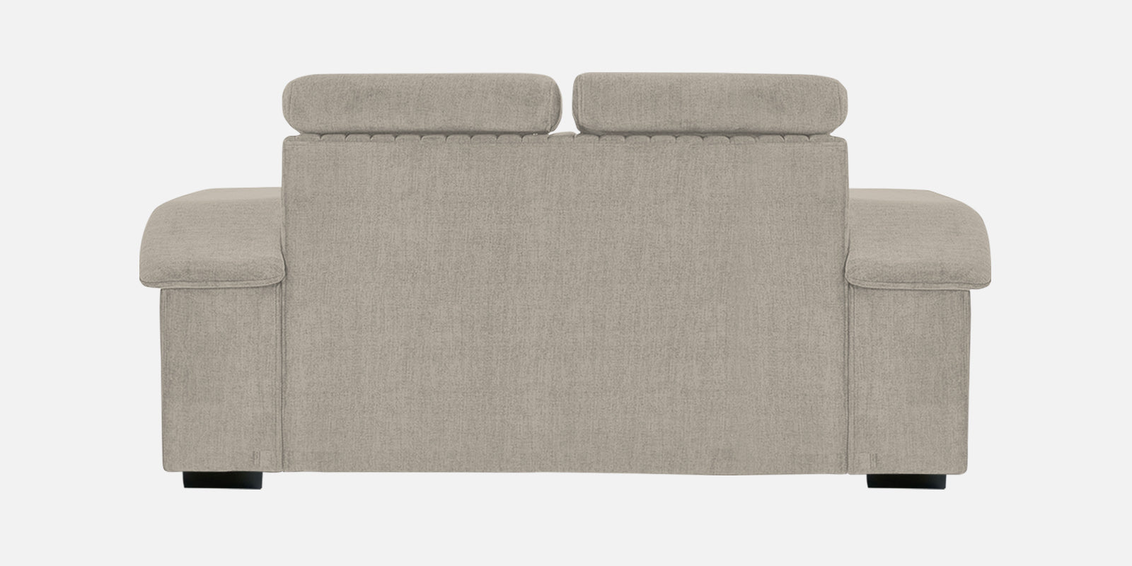 Draco Fabric 2 Seater Sofa In Ash Grey Colour - Febonic Living