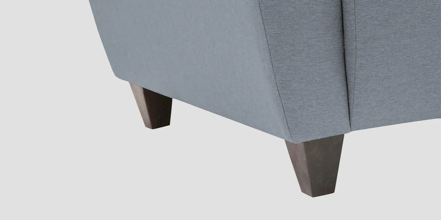 Burban Fabric 2 Seater Sofa In Winter Grey Colour - Febonic Living