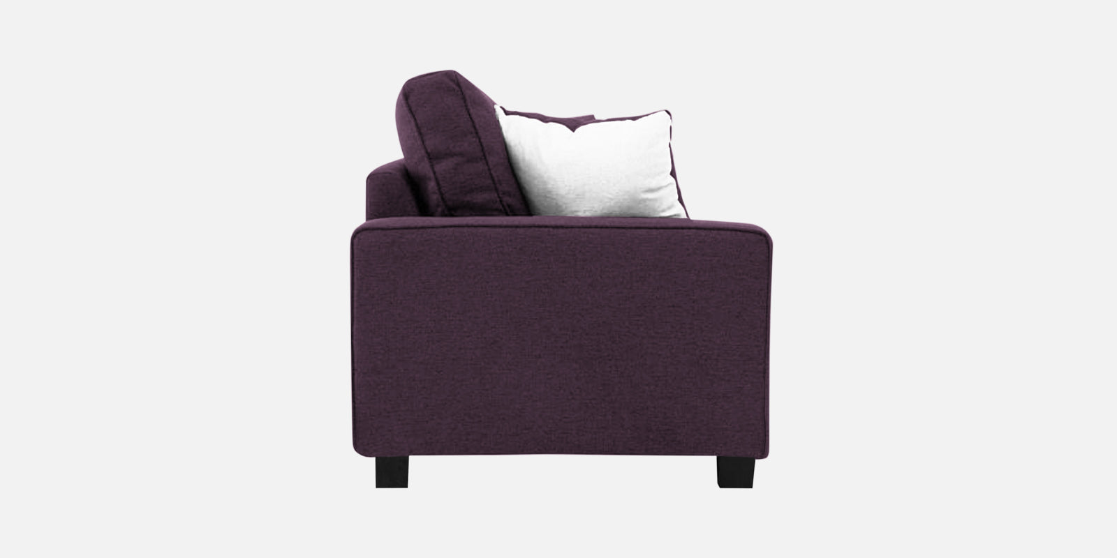 Ladybug Fabric 3 Seater Sofa In Greek Purple Colour