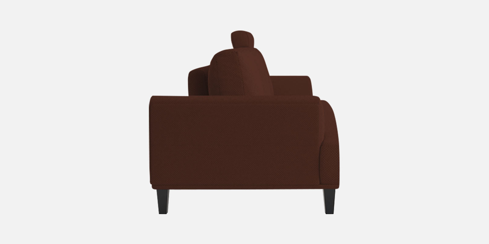 Como Fabric 3 Seater Sofa in Coffee Brown Colour