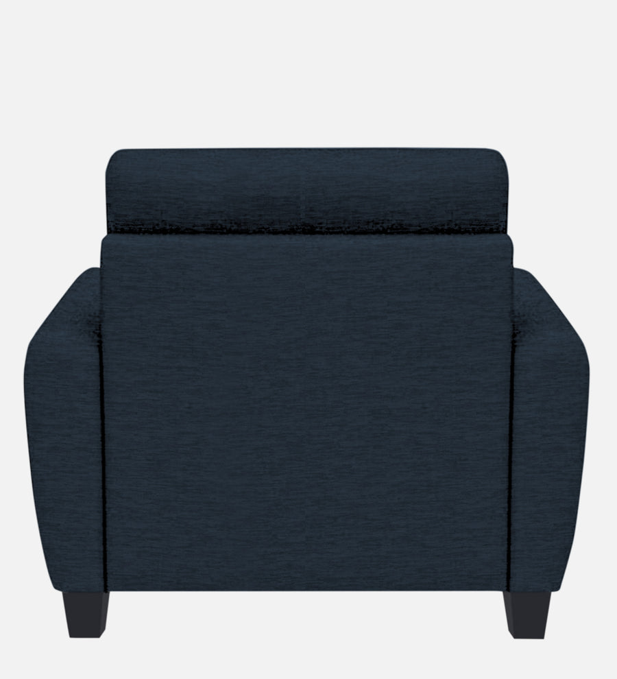 Bakadi Fabric 1 Seater Sofa In Denim Blue Colour - Febonic Living