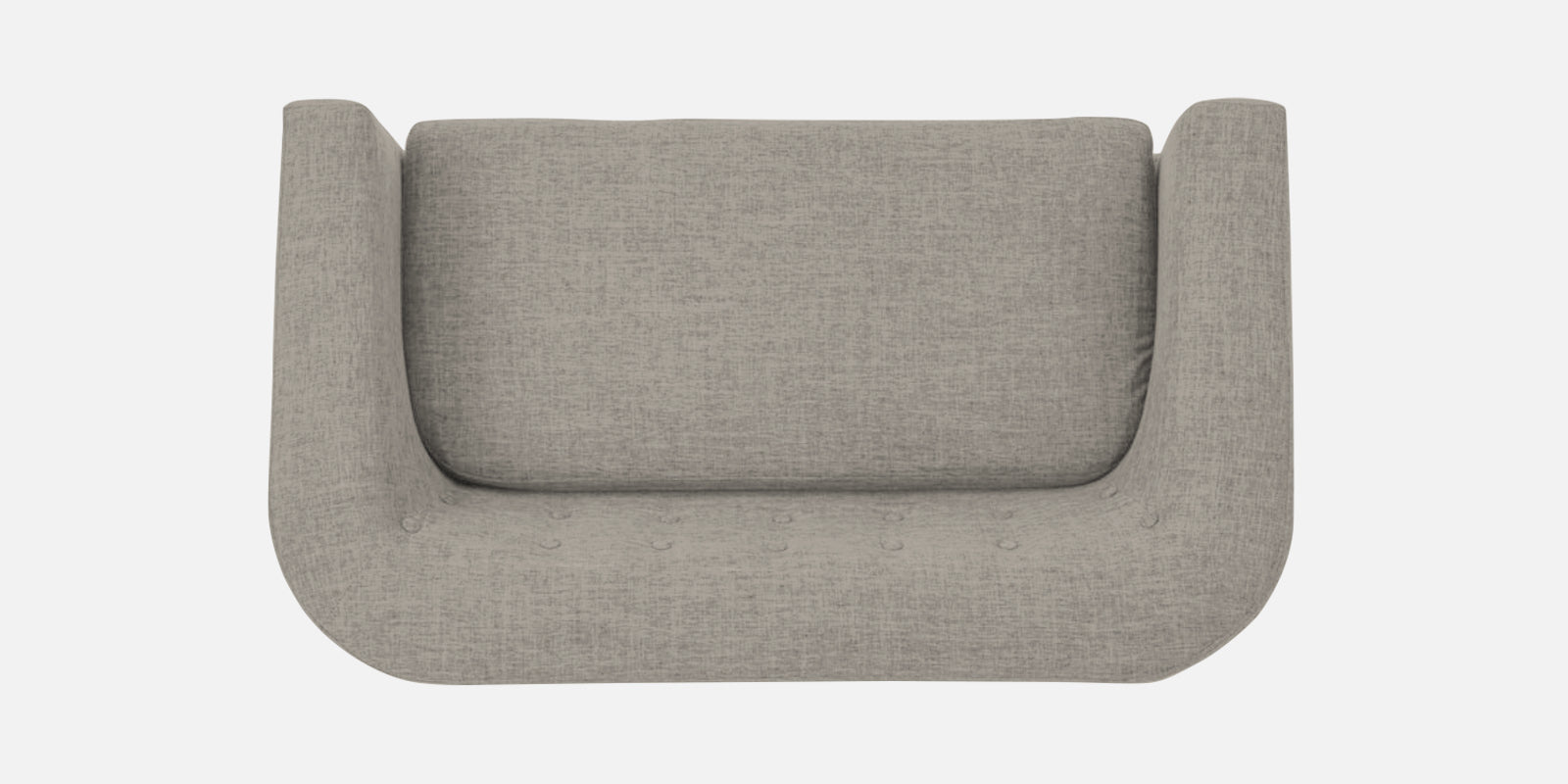 Casper Fabric 2 Seater Sofa in Ash Grey Colour