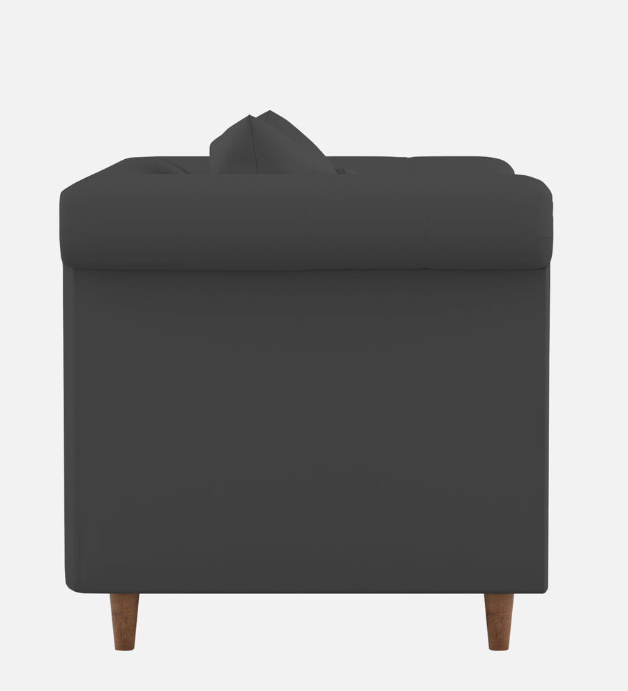Rubi Velvet 1 Seater Sofa In Davy Grey Colour - Febonic Living