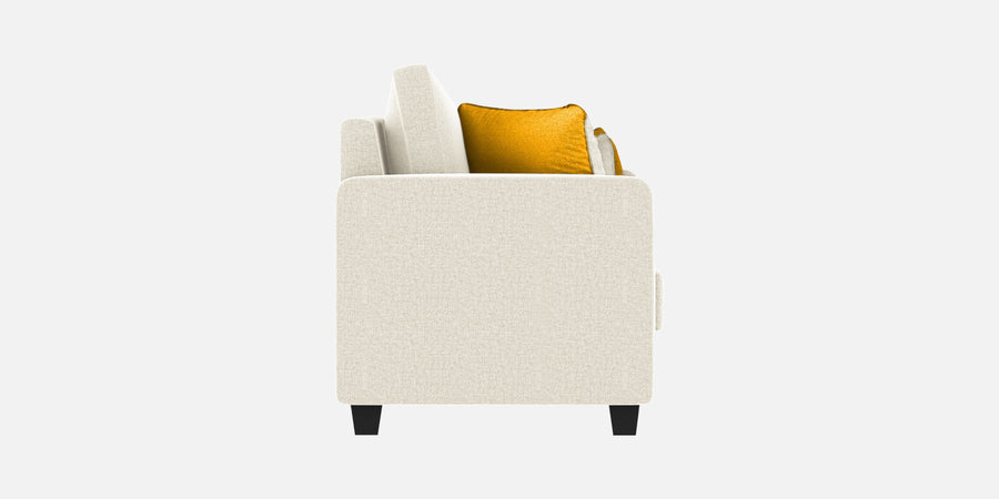 Nabi Fabric 3 Seater Sofa In Ivory Cream Colour - Febonic Living