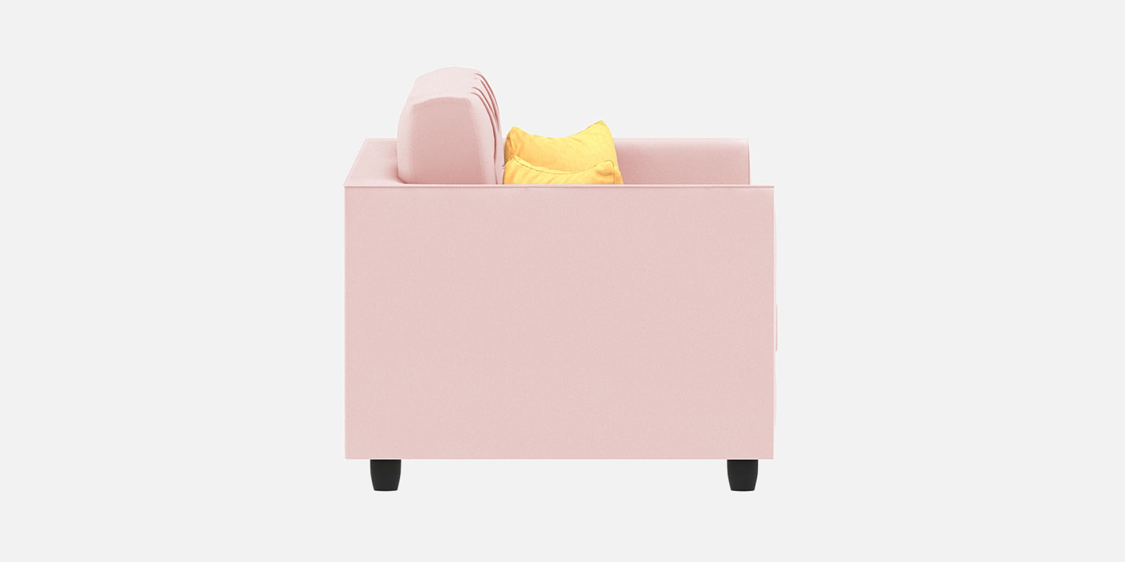 Nestin Velvet 3 Seater Sofa in Millennial Pink Colour