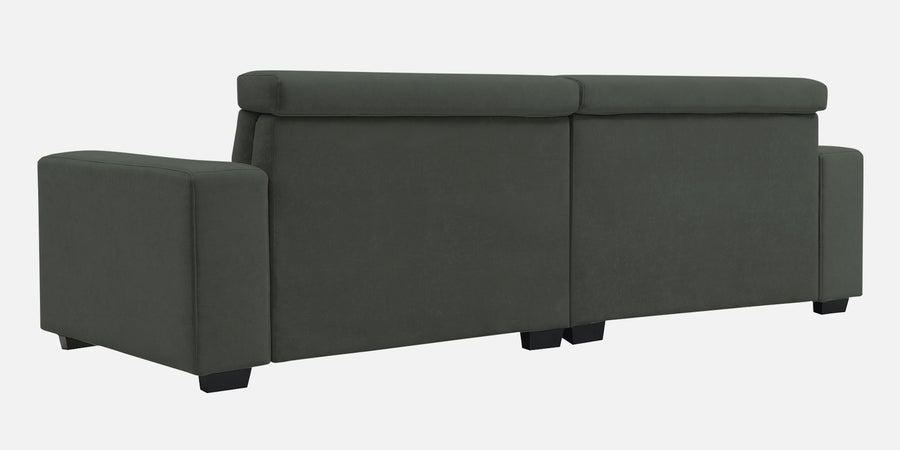 Hiro Fabric 3 Seater Sofa In I Land Green Colour - Febonic Living